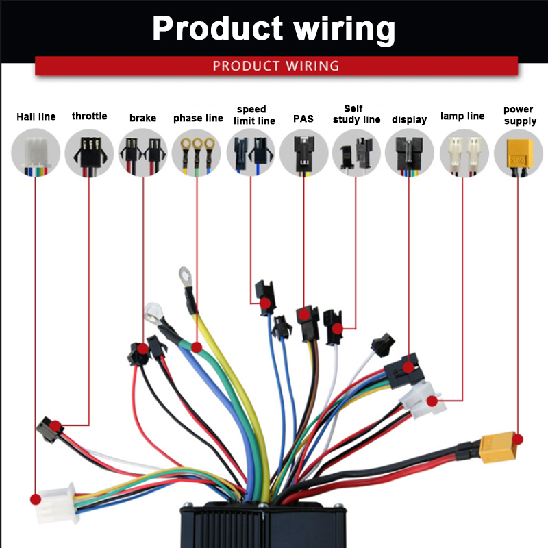15-Tube Three Mode 45A SineWav - 72V 45A Dual Controller ulasan dan harga